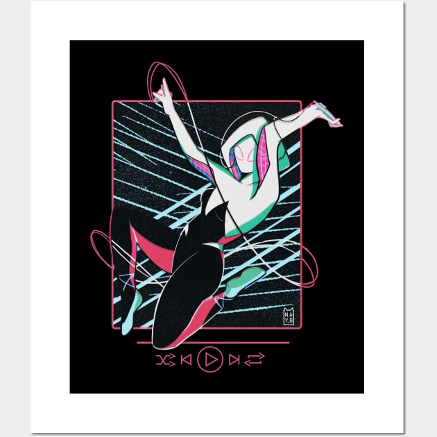 Spider Gwen Wall Art by nay__b